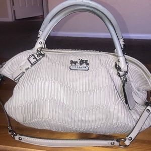 Coach Madison Sofia Gathered Leather large satchel